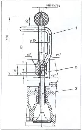Приспособление для притирки клапанов М9849-120.