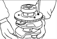 Вычислите разность между длиной датчика угла поворота коленчатого вала и глубиной