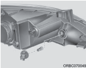 Лампа указателя поворота