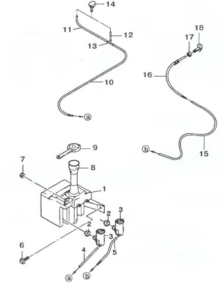 Рис. 9.33 Стеклоочиститель ветрового стекла автомобиля Sens: 1 - бачок; 2