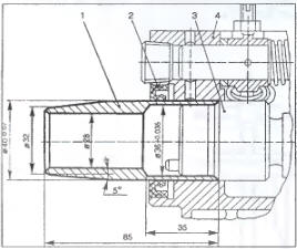 Оправка для установкираспределительного вала в головку цилиндров М9840-770