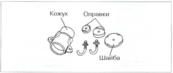 Набор для монтажа (демонтажа) втулки рычага задней подвески и- 29376: оправки