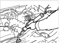 2. Создайте давление 103 кПа в системе охлаждения.