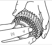 2. Проверьте состояние конической поверхности на отсутствие повреждений,