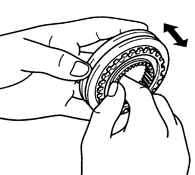 3. Проверьте состояние сухарей фиксатора на отсутствие повреждений, износа и