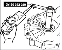 4. Измерьте предварительную нагрузку подшипника.