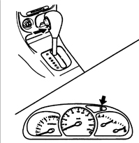 2. Включите зажигание.