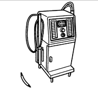 3. Подсоедините входной и выходной шланги жидкости автоматической коробки