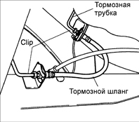 10. Отверните по четыре гайки с каждой стороны и снимите с балки задней