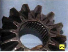 12. …шлицы и зубья полуосевых шестерен, при сильном износе рабочих поверхностей,