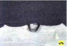 Так выглядят скобы крепления подушки...