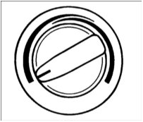 Ручка регулировки температуры вохдуха