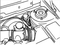 4. Установите главный цилиндр сцепления.