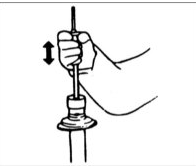 4. Проверьте амортизатор следующим образом: