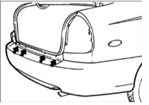4. Выверните самонарезающие винты крепления держателей.